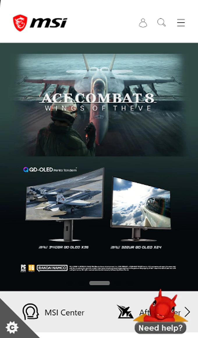 MSI Shopify store
