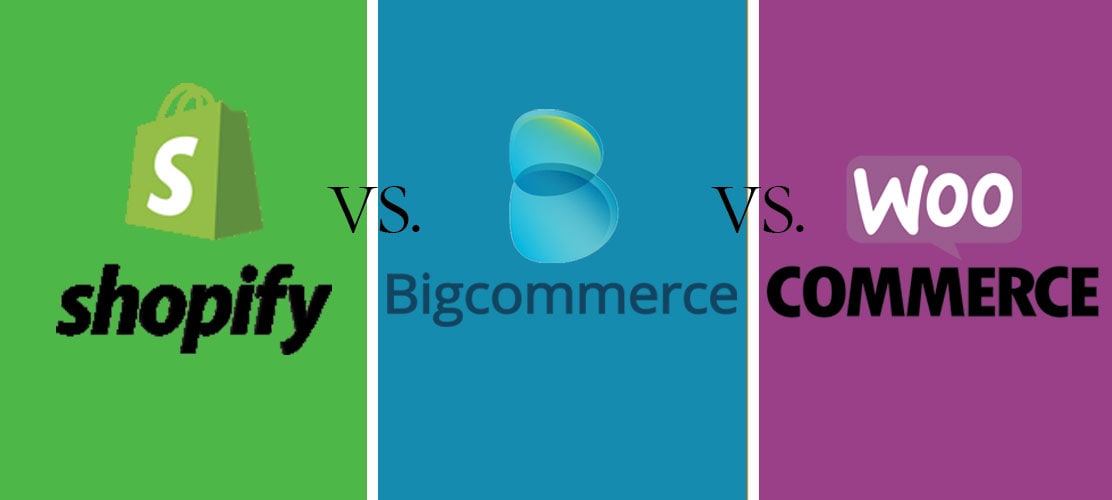 Shopify vs WooCommerce vs BigCommerce